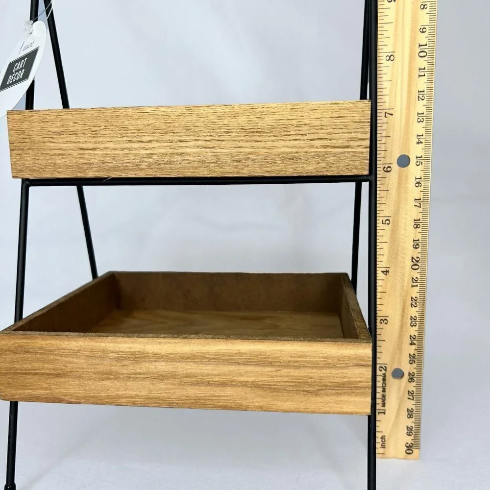 Target Bullseye Playground - 2021 2 Tiered Mini Coffee Bar Rectangle Tray New